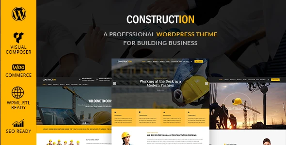 Download Construction – Building & Renovation GPL Template Free ...